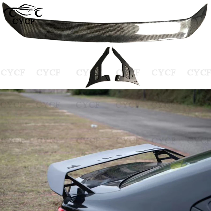 For Lexus High quality Carbon Fiber Spoiler Tail fins Rear Trunk Guide Wing Rear Wing Modified  upgraded Body Kit