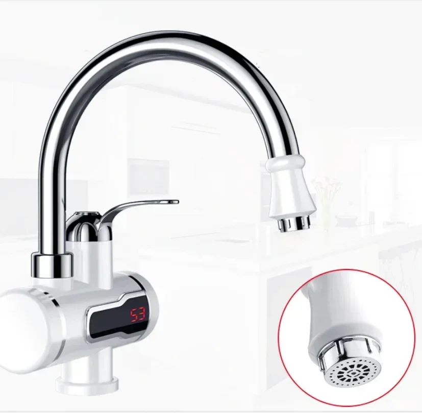 Heater Cold Heating Faucet Tankless Instantaneous Water Heater Electric Kitchen Water Heater Tap Instant Hot Water Faucet