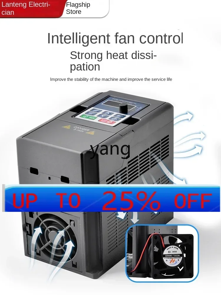 

CX 380V0.75/1.5/2.2/4 KW Single Phase 220V Fan Water Pump Motor Governor