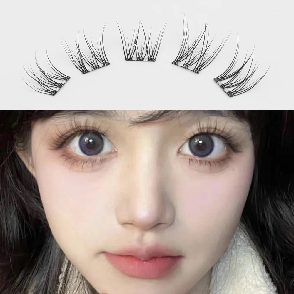 Fashion Lightweight False Eyelashes Natural Personal EyeLash for Women Individual Cluster Grafting Fake Lashes Eyes Makeup Tools