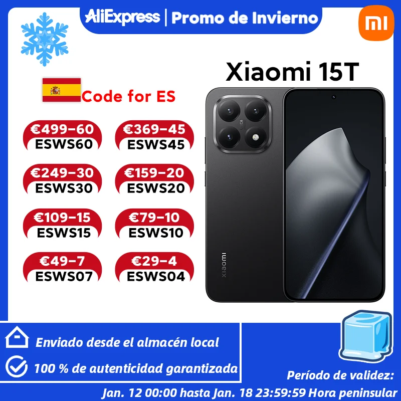 Version mondiale Xiaomi 15T MTK Dimensity 8400-Ultra Smartphone �cran 6,83 pouces 120 Hz Triple cam�ra 50 Mpx Batterie grande capacit� 5500 mAh (typique) 67 W