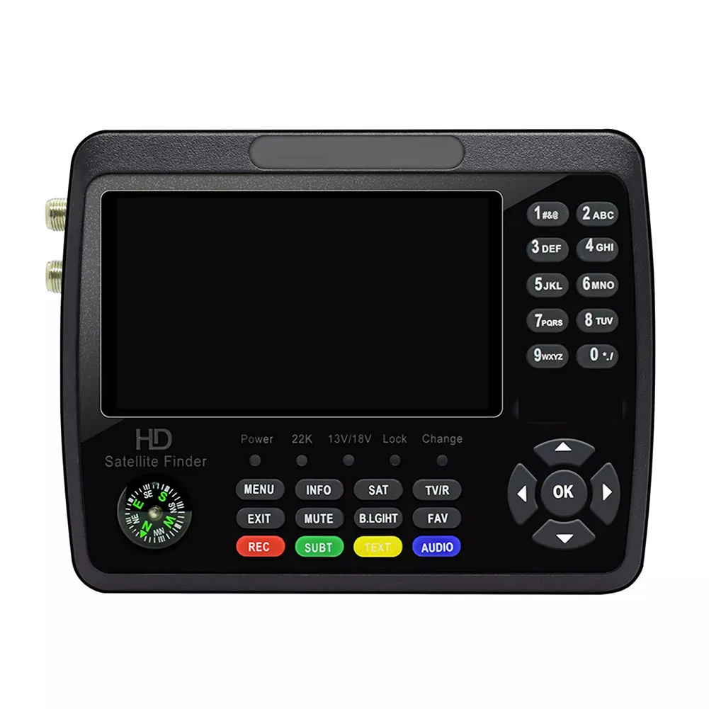 Digital For Satellite Finder for v10 with PAL/NTSC Auto Conversion 16-Bit OSD Anti-Flicker and Channel Editing Functions