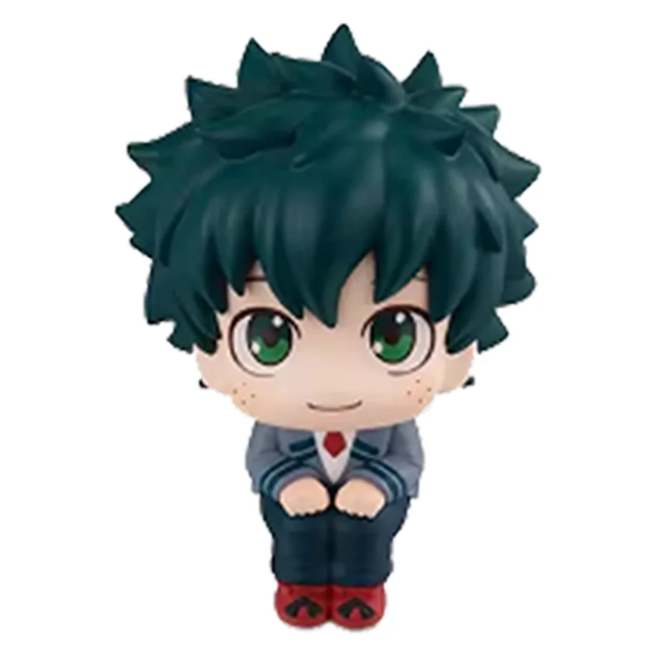 Anime Nendoroid Figures Collectible Model Toys for Kids - Bakugou Katsuki Midoriya Izuku Todoroki Shoto Toga Himiko Car Play Set