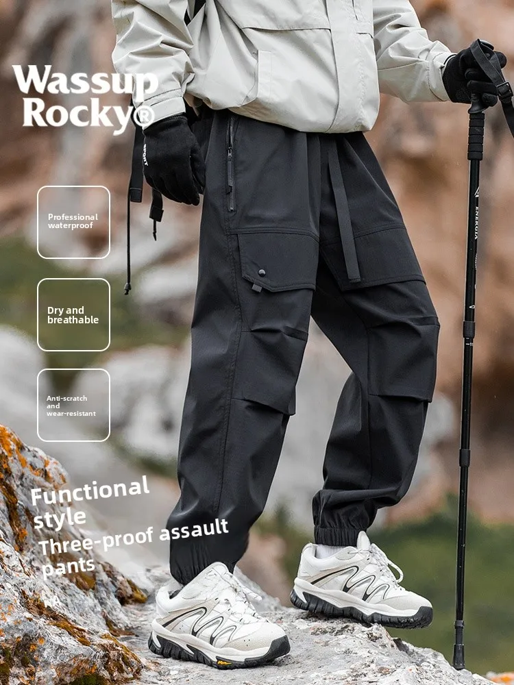

Wassup Outdoor Heavyweight Functional Windproof Multi-ket Climbing Trousers Workwear Casual Pants Youthful Vitali Sle