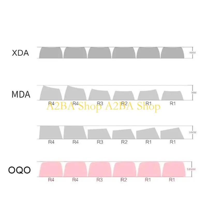 A2BA Mechanical Keyboards Keycaps OQO height Chinese New Year Theme Keycap Set 127pcs