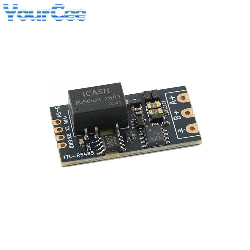 10 pz/1 pz Isolato TTL a RS485 Modulo Scheda di Livello Seriale Automatico Reverse Ad Alta Velocità 2 Mbps Isolamento di Comunicazione Half-duplex