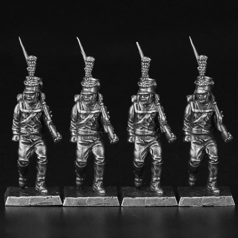 Figurines de soldats en métal, modèle de jeu militaire, pièce de bureau, intérieur de voiture, accessoires d'ornement miniatures, jouets de décoration