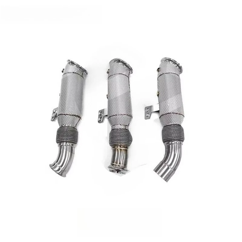 ING High Performance Exhaust Downpipe for BMW B58 3.0T With 3 Types Connectors  Auto Tuning Exhausted System Pipes Parts
