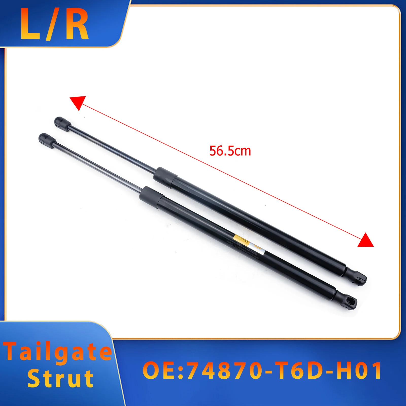 

2PCS Tailgate Gas Spring Strut For HONDA ODYSSEY RC3 2014-2020 2.4L ODYSSEY HEV RC4 2019-2022 2.0L 74870-T6D-H01 Car Accessories