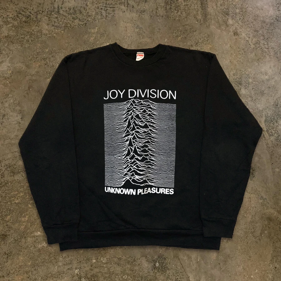 Joy Division Rock and Roll Crewneck Sweatshirts Unisex Loose Cotton Long Sleeve Autumn Pullovers Street Fashion Casual  Sweaters