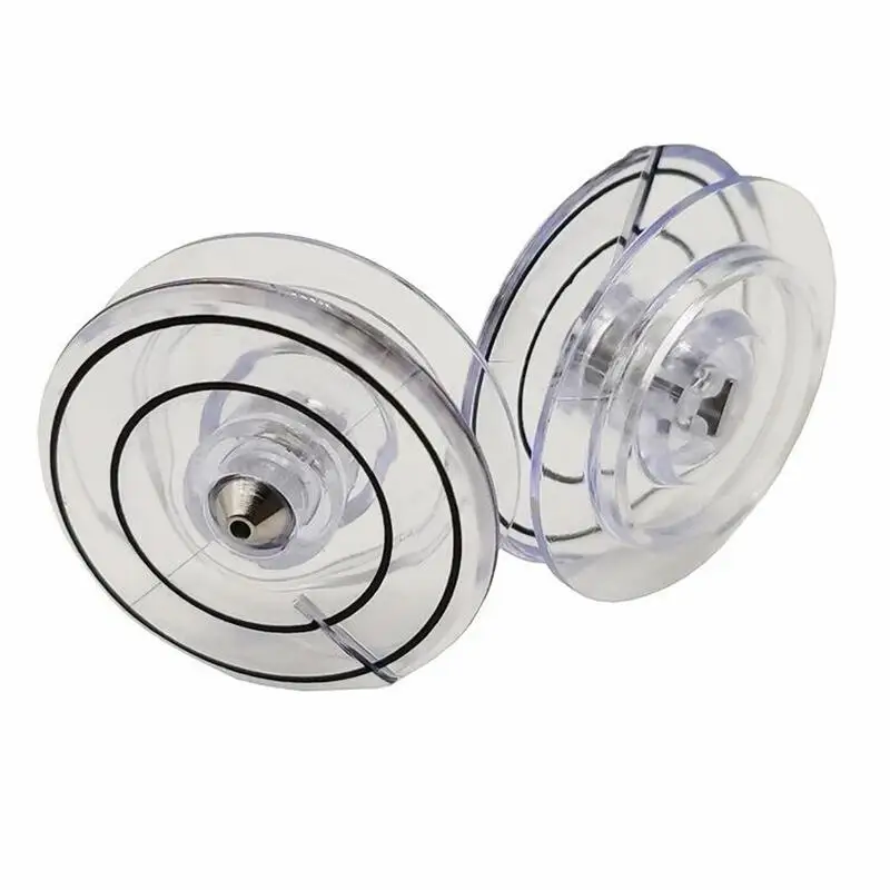 10 pz/set bobine in plastica trasparente di alta qualità con centro in metallo per modelli di macchine da cucire Singer strumenti per cucire con