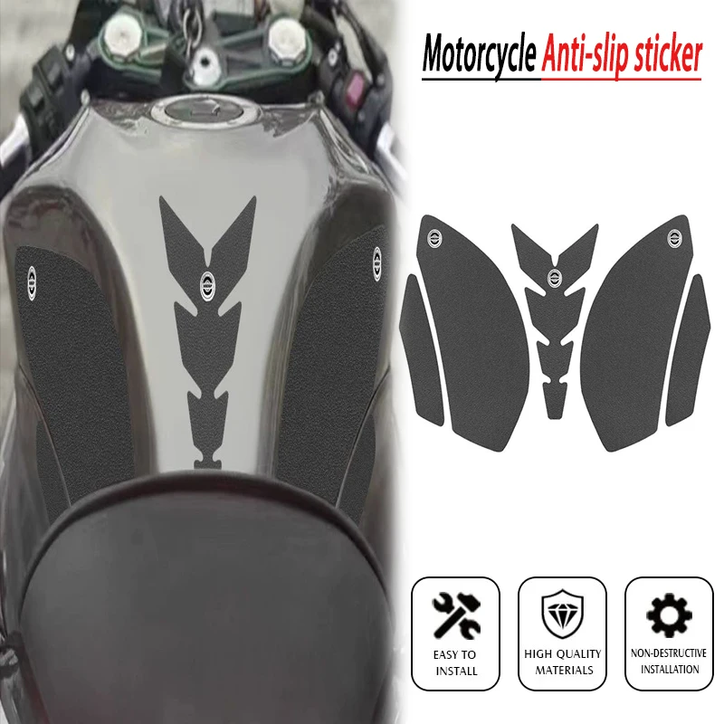 

ZX6R ZX636 Tank Pad Protector Motorcycle Sticker Decal Gas Knee Grip Tank Traction Pad Side For KAWASAKI ZX6R ZX636 2012-2024