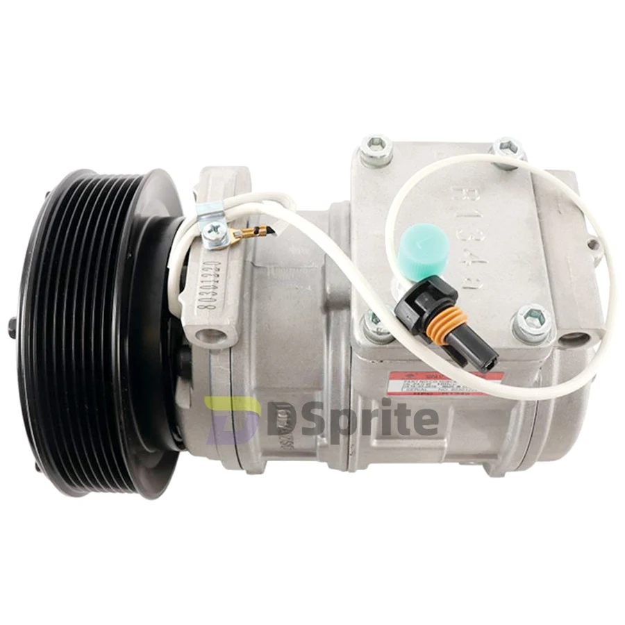 10PA17C A/C Air Conditioning Compressor Cooling Pump PV8  8030 4471709490 4471002380 for JOHN DEERE Series 5 Series 7020 Series