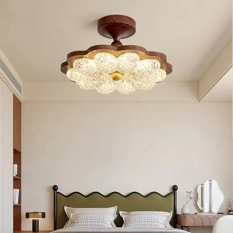 Modern Luxury Crystal Cloud-shaped LED Ceiling Light For Bedroom Guest Balcony Dining Room Indoor Lighting Fixtures Room Decor