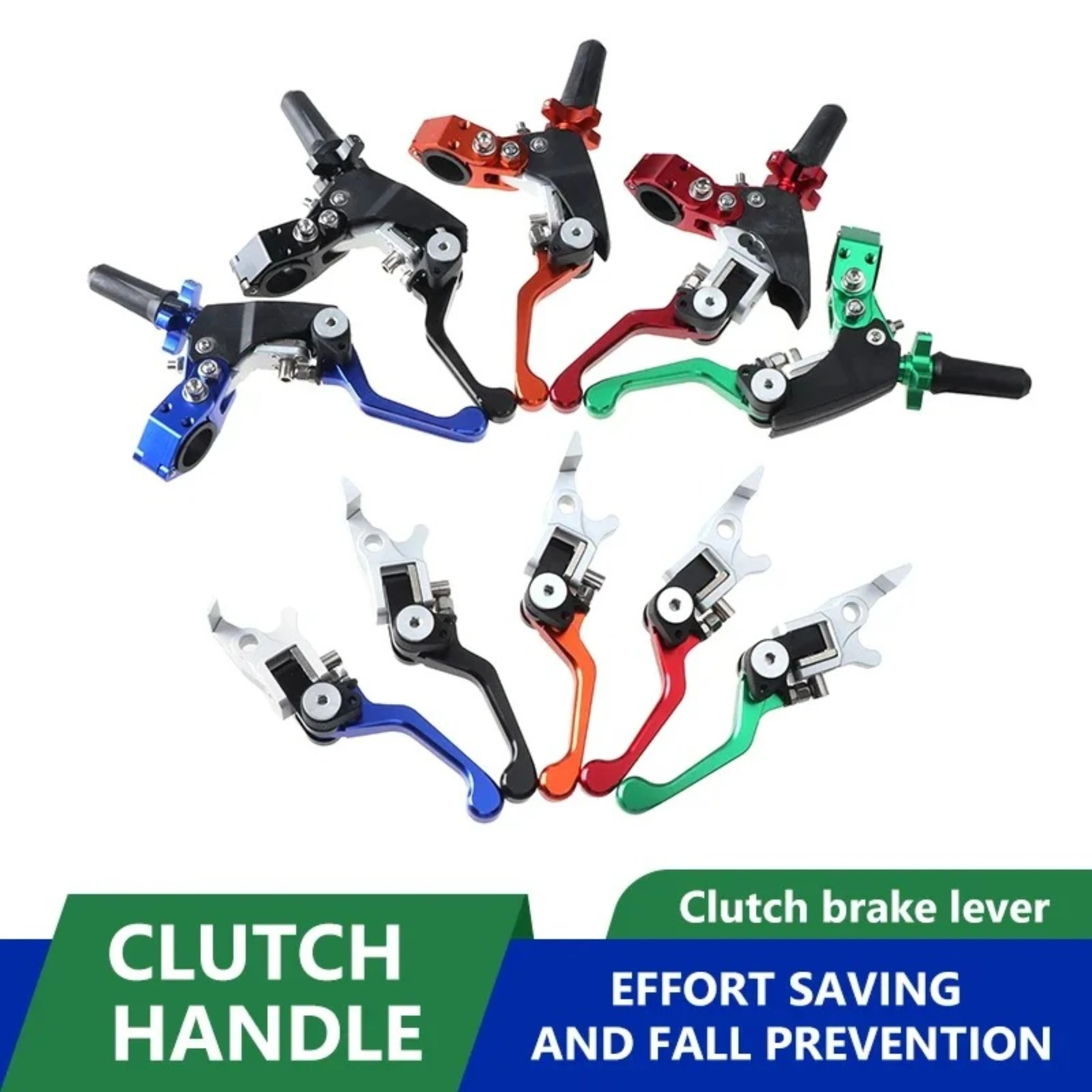 دراجة نارية CNC سبائك الألومنيوم مخلب قبضة توفير العمالة المضادة للسقوط للطي مخلب الفرامل عتلات ل CR CRF YZF كايو T2 T4 T6 K2 K6 #1