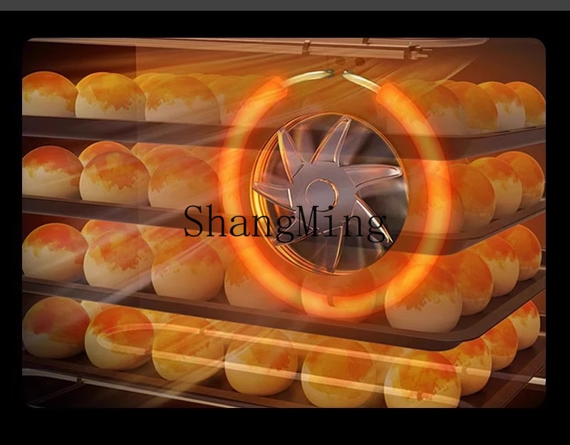 فرن موقد هوائي SM تجاري ذو سعة كبيرة لغرفة خاصة، خبز الكعك، كعك القمر، تارت البيض، الهواء الساخن المنزلي