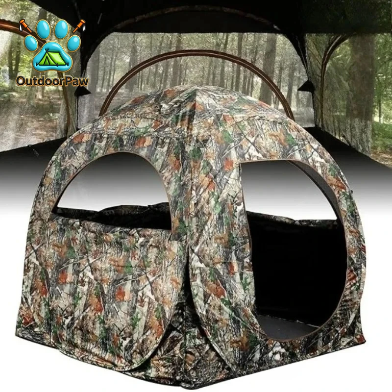 Outdoor Watching Bird Tent Portable Folding Anti-mosquito Breathable Sunshade Camping Tent Field Observation Camping Equipment