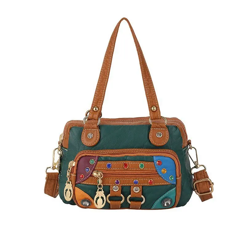 العصرية حقيبة كروسبودي للنساء حقائب كتف محفظة وحقائب اليد الرجعية الفاخرة حقيبة أنيقة حقيبة الإناث Bolsos De Mujer SUмка 가방 #1