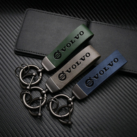 Car Hot Stamping Badge Keychain Zinc Alloy Keyring Accessories For Volvo Xc60 Xc90 V40 V60 S60 V50 V90 S80 C40 XC40 V70 XC70 C30