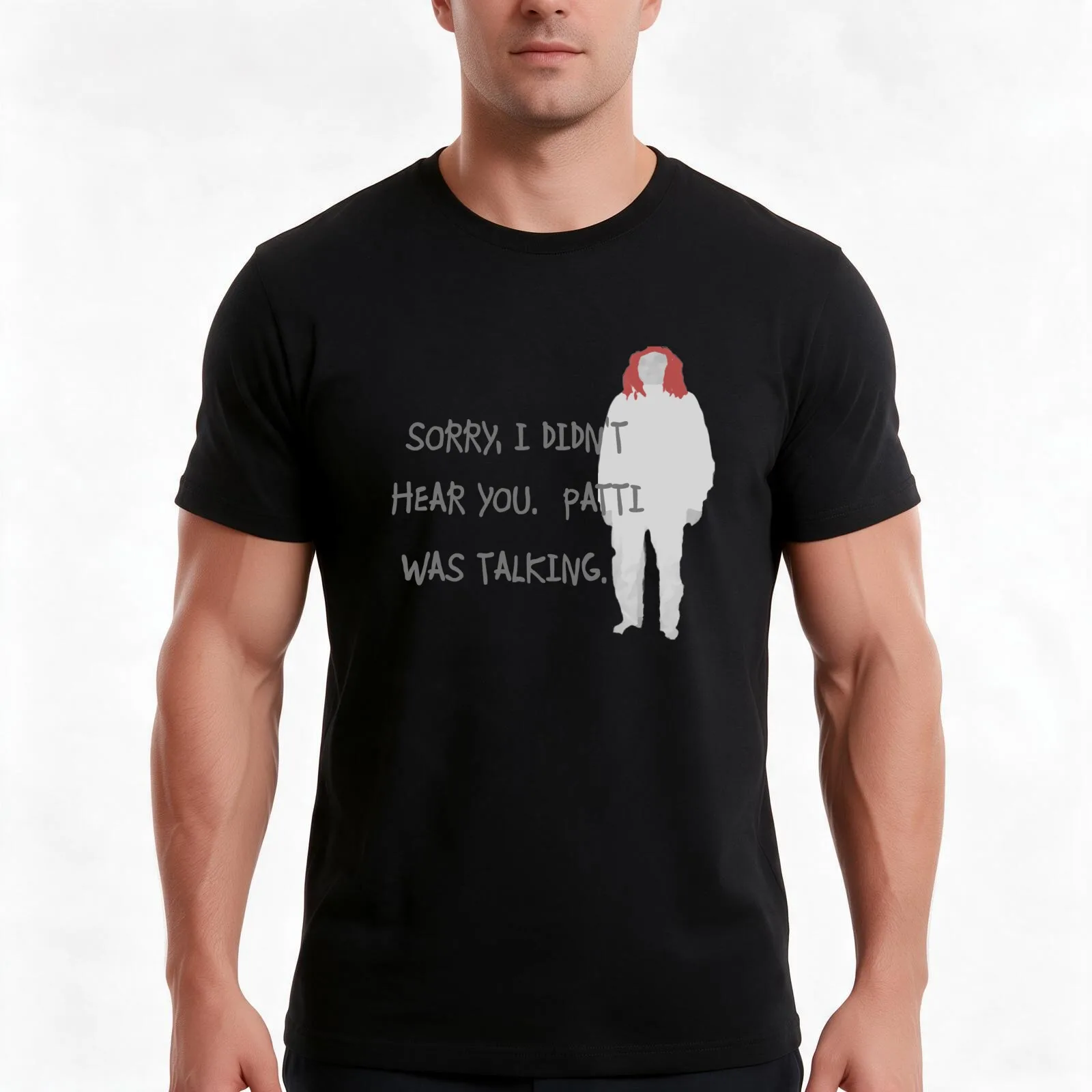 Leftovers Patti T-Shirt, Summer Casual Cotton Tee, Oversized Streetwear Tops, Vintage Graphic Print, Loose Fit Short Sleeve