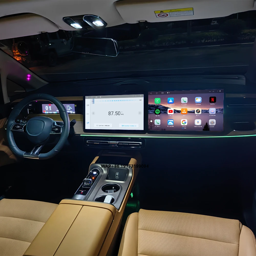 15.6' Carplay Passenger Entertainment Screen for Trumpchi E8 2024-2025 Co-pilot Car Radio GPS Multimedia Video Player