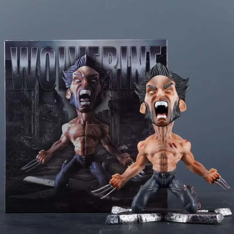 

X men Wolverine Figure The Avengers Action Figuras 19cm Manga Figurine ML Legends GK Statue Model Ornaments Toys Gift for Kids