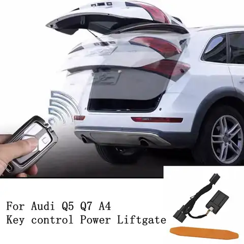 키 제어 파워 리프트 게이트 원격 제어 폐쇄 시스템 전기 트렁크 잠금 모듈 Audi Q5 Q7 A4 b8 용 지능형 뒷문