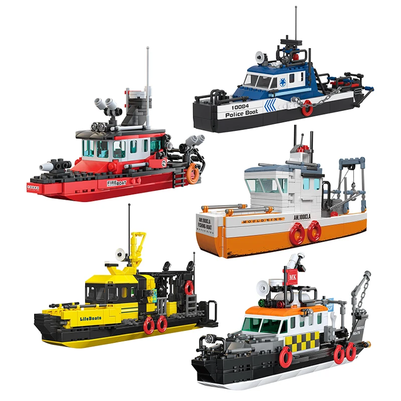 

Многофункциональная модель спасательной лодки, маленькие гранулы, образовательная сборка, кирпичи, набор строительных блоков, игрушки «сделай сам», рождественские подарки