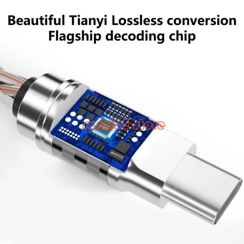 781E Stereod Tipo C maschio a 3,5 mm/2,5 mm Cavo adattatore per cuffie per sedute per carico