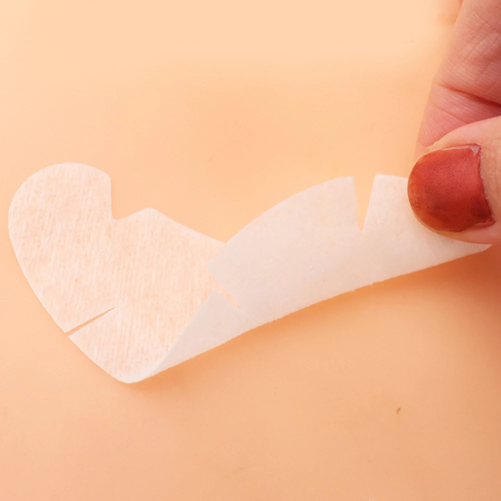 

100Pcs V Shape Eyelash Extension Tape Comfortable Lash Patch Fast Easy Peel Off Eye Makeup Tape for Salon Professional Use