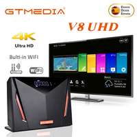 GTMEDIA V8 UHD 4K Ultra HD Satellite TV Receiver DVB-S/S2/S2X+DVB-T/T2+DVB-C,Support MARS/ECAM/CCAM/M3U TV BOX With CA Card Slot