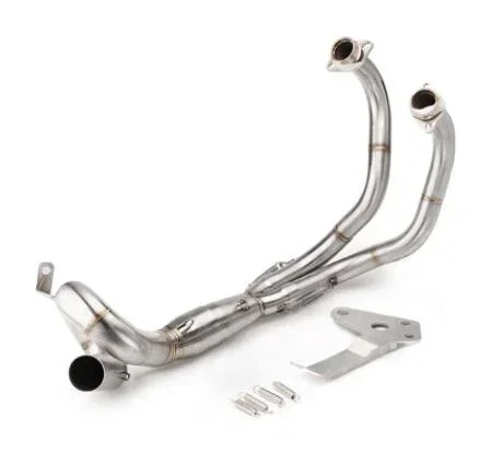 For YAMAHA MT 07 FZ 07 MT07 FZ07 2014 2015 2016 2017 2018-2023 Full System Motorcycle Exhaust pipe with sc Muffler