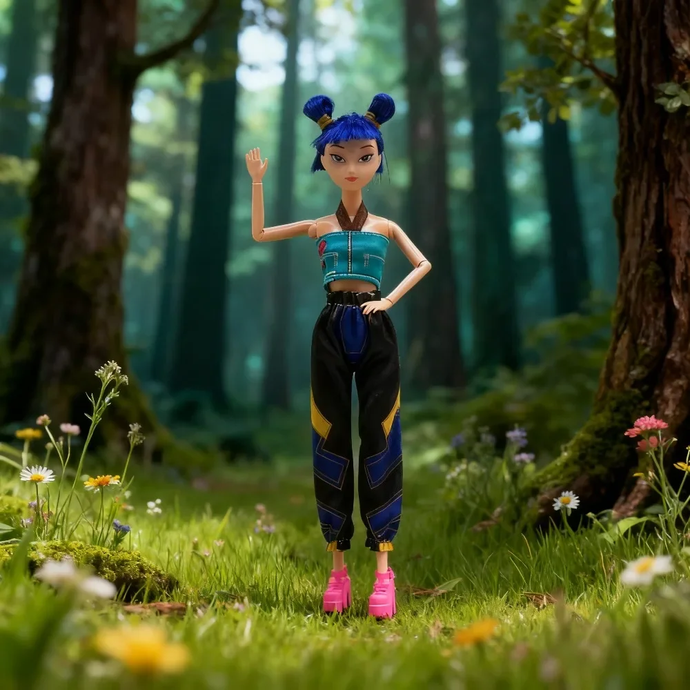 New-Hot 3 Trendy Kpop Demon Hunters Bambole Bambole in vinile Regali per feste di Natale Ornamento per il desktop Regali di compleanno Ragazze Raccogliere giocattoli