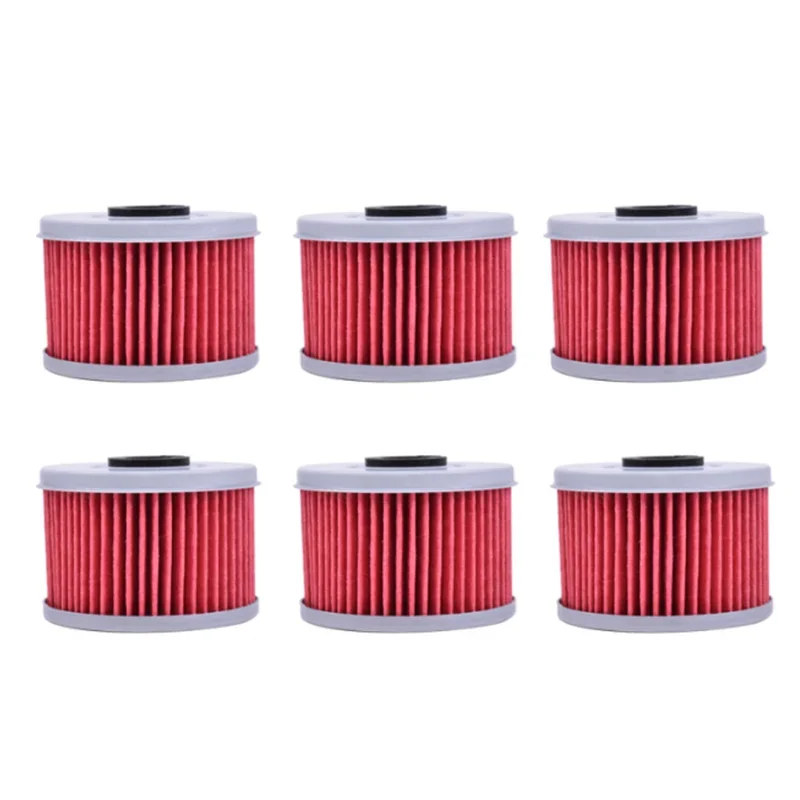 Motorcycle Oil Filter For Honda CBF125 XL125 CBF 250 CRF250 SXS 500 SXS520 M Pioneer TRX400 TRX420 TRX 450 TRX500 TRX520