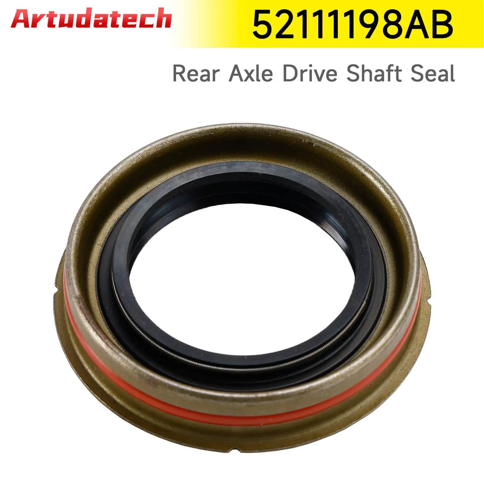 

Artudatech 52111198AB Rear Axle Drive Shaft Seal for Dodge RAM 1500 Pickup Durango 2004-23 Car Accessories