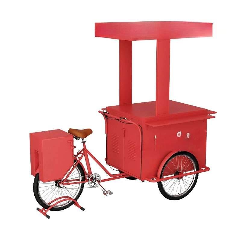 Stall Cart Night Market Stall Car Scenic Area Food Street Mobile Cooked Food Cart Beverage Sales Cart Snack