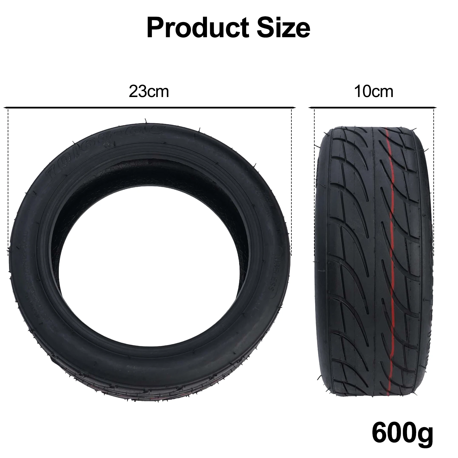 Reliable Performance Tubeless Thickened Tires for For xiaomi Balance Car Electric Scooter 70/65 6 5 Trusted Brand