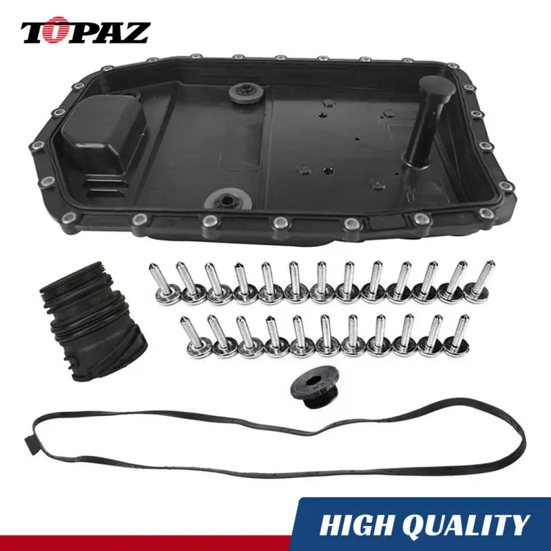 

For BMW 6HP19 Transmission Oil Pan w/ Filter + Gasket + Screw + Sealing Sleeve