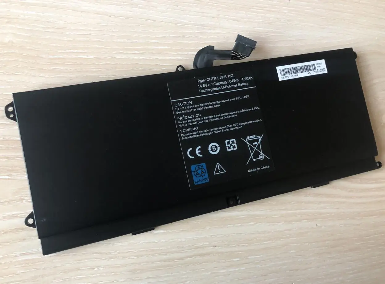 Imagem -02 - Bateria do Portátil para Dell Dell Xps 15z 0htr7 Nmv5c 0nmv5c 0nmv5c L511z