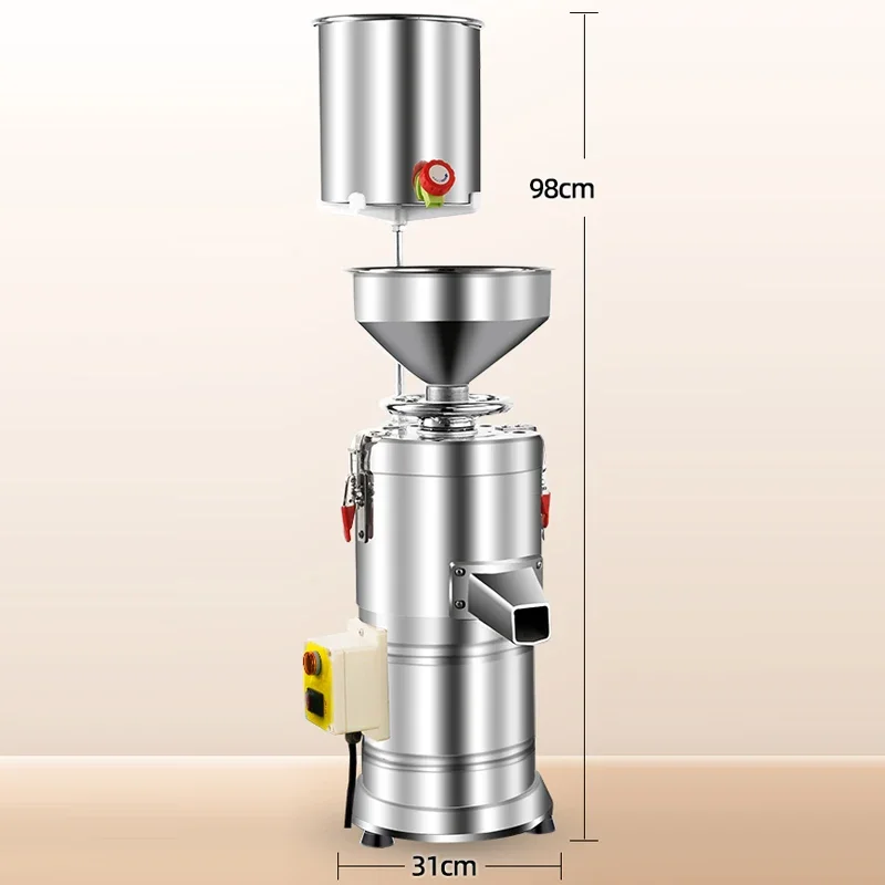 Peanut Butter Machine Maker Soy Milk Sesame Grinder 220V/380V Commercial Nut Peanut Butter Making Machine