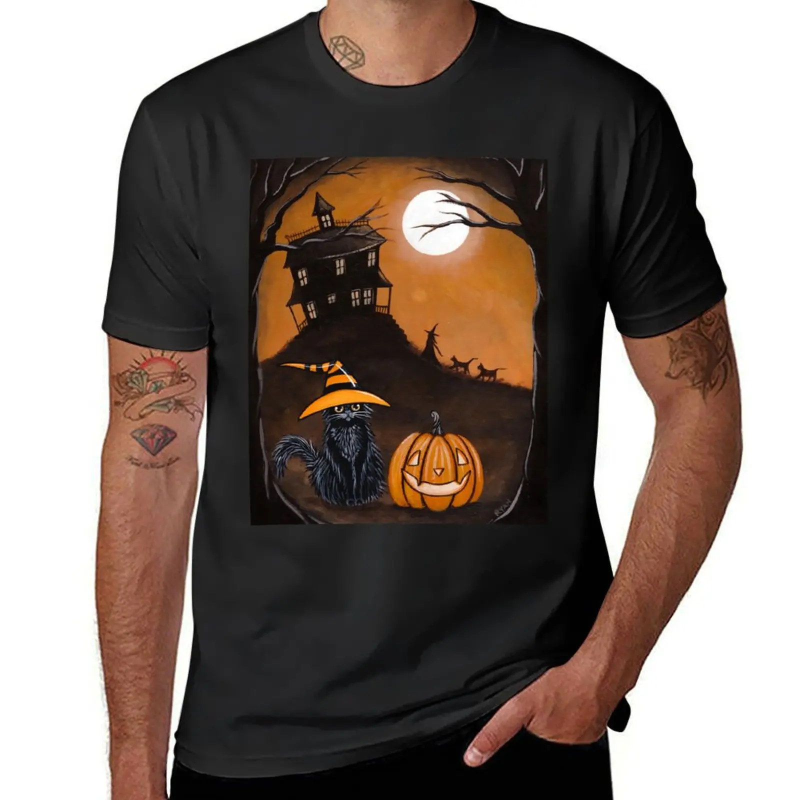 

The Halloween Watcher T-Shirt funny shirt cotton custom shirt affliction shirts graphic shirts plain black t shirts men