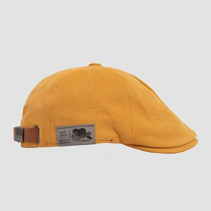 Katoen Peaky Blinders Caps voor Mannen Hoeden Baretten Britse Westerse Stijl Ivy Cap Klassieke Winter Vrouw Vintage Linnen Baret - afbeelding 1