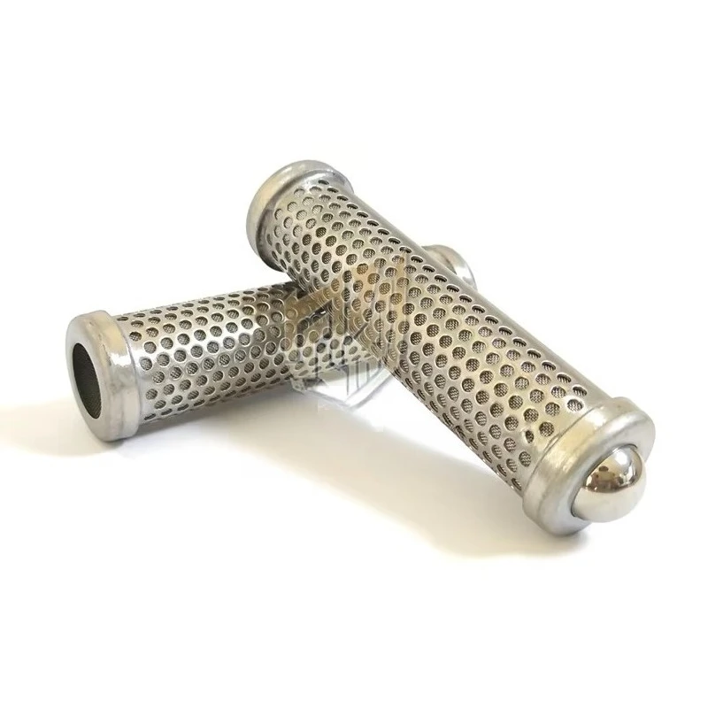 50 Mesh Spraying Machine Pump End Liquid Outlet Filter Screen Titan Stainless Steel Liquid Collection Valve Cage 920-004