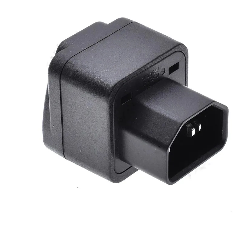 Pin-word C14 public computer multi-function converter plug all copper ICE Pin-word power converter CE