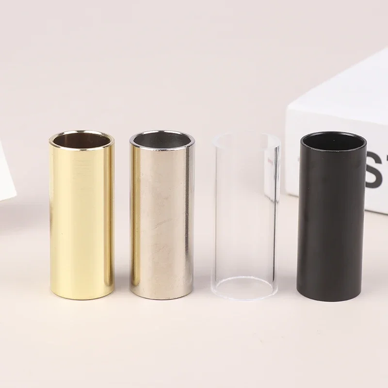 60MM Guitar Slide Bar Stainless Steel Metal Finger Knuckles String Slides Tone For Ukulele Guitar String Instruments view 4