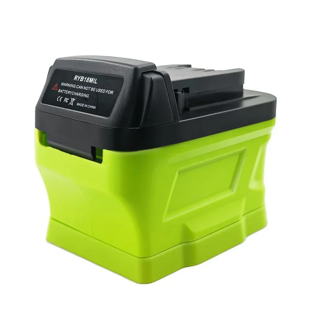 RYB18MIL Adapter Converter for Ryobi 18V Battery to for Milwaukee 18V Cordless Power Tools Convert to for Milwaukee 18V Battery