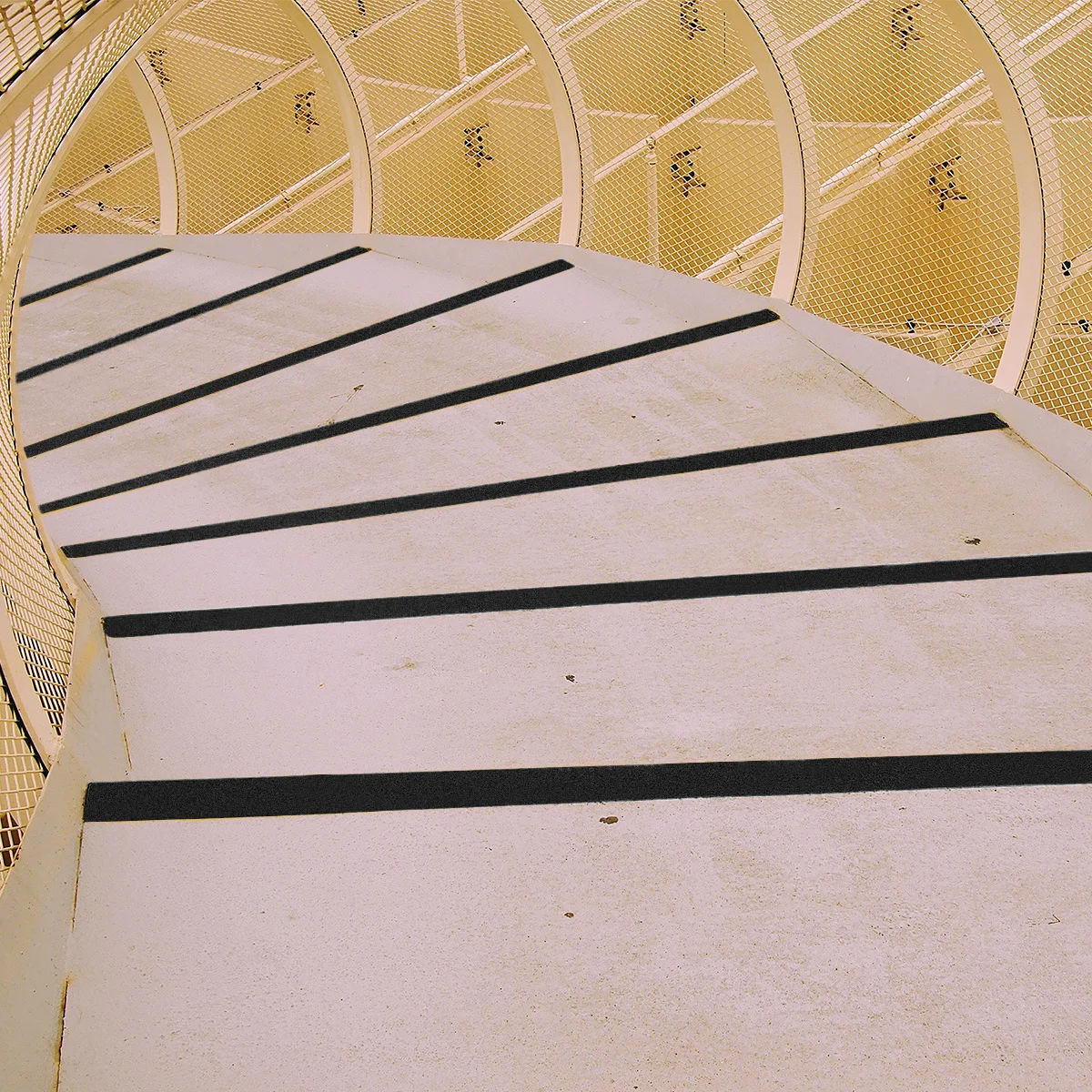 1 قطعة 10 متر غير لاصق المدعومة مكافحة الشريط الدرج معالج خطوات سلالم سلالم السقالات زيادة السلامة مكتب المنزل #5