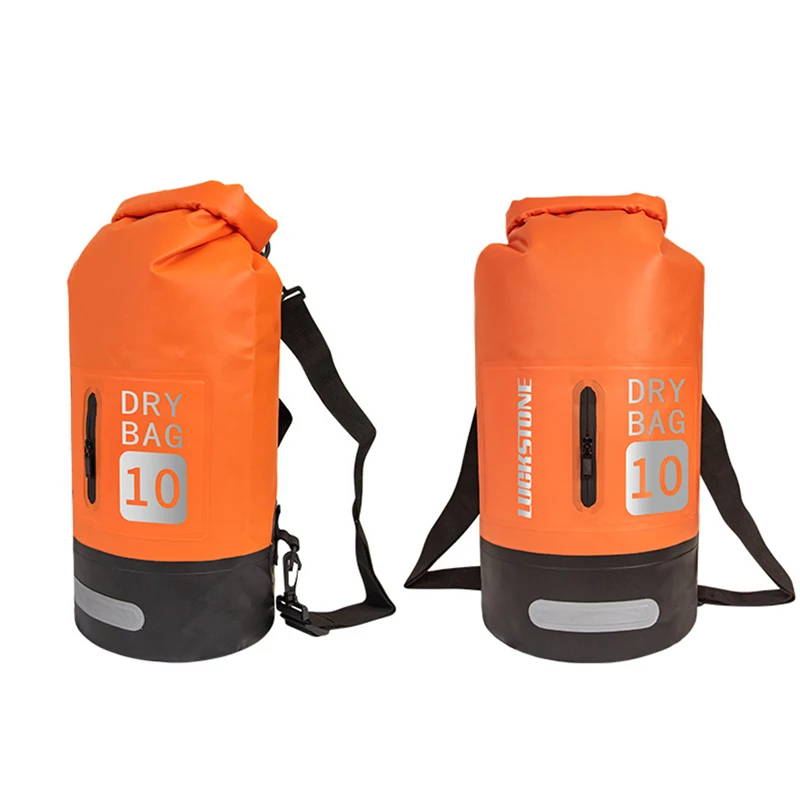 حقيبة كتف مزدوجة مقاومة للماء من بولي كلوريد الفينيل في الهواء الطلق ، حقيبة دلو مقاومة للخدش ، الشاطئ ، التجديف ، القوارب ، السباحة ، 10 لتر ، 20 لتر #5