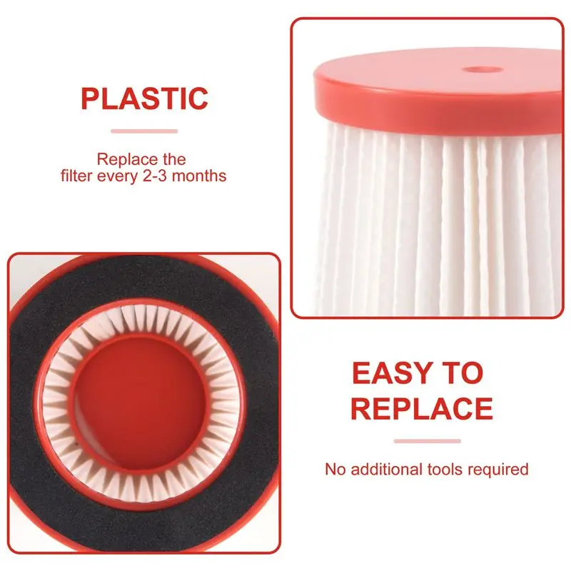 Filtre A005-2Pcs pour aspirateur à main Deerma VC01, accessoires de remplacement, collecteur de poussière Portable