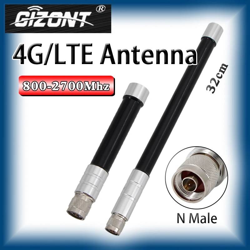 LTE 4G all-directional high-gain fiberglass antenna GSM/DTMB/3G/I 800-2700mhz all-band all-network outdoor waterproof antenna